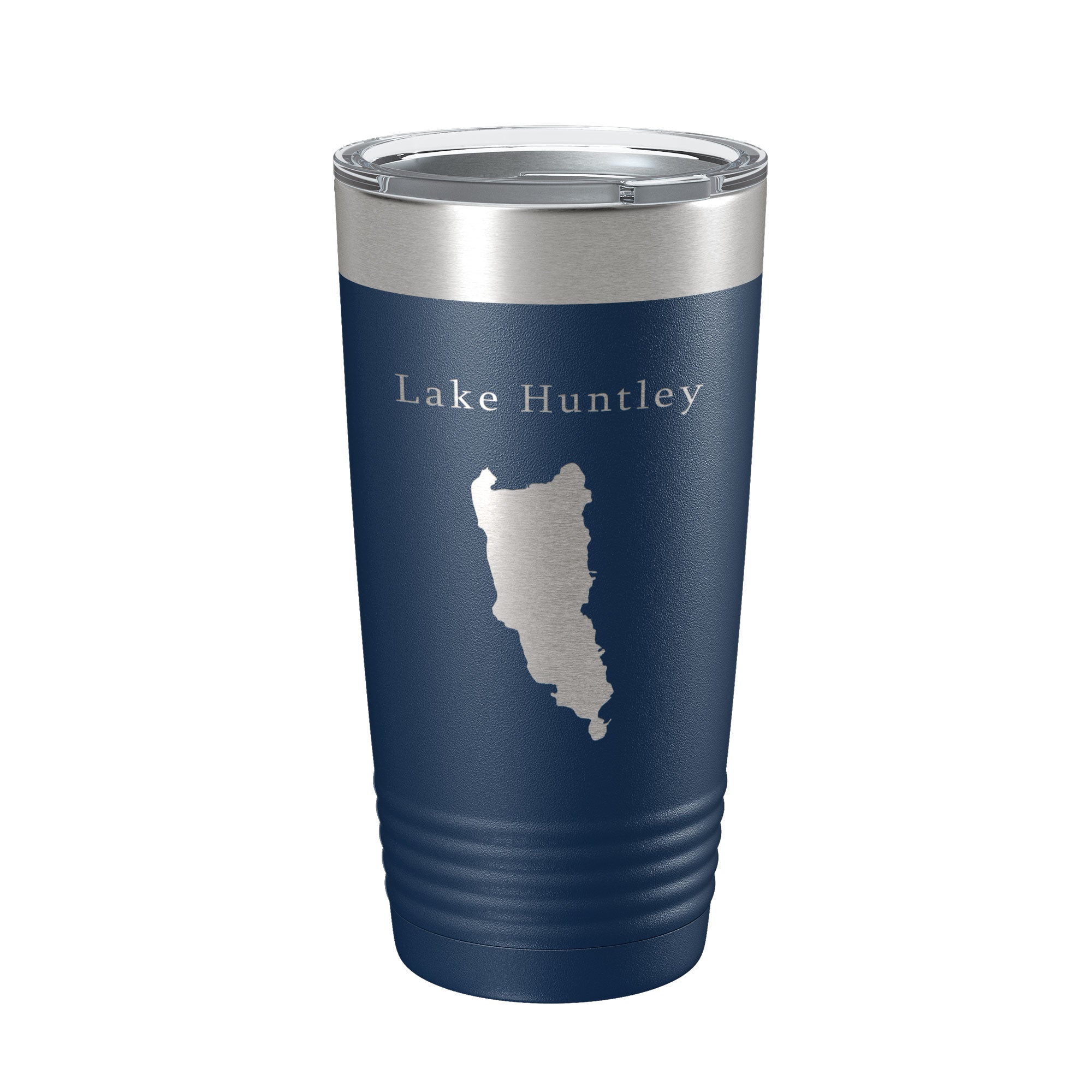 Lake Huntley Map Tumbler Travel Mug Insulated Laser Engraved Coffee Cup Florida 20 oz