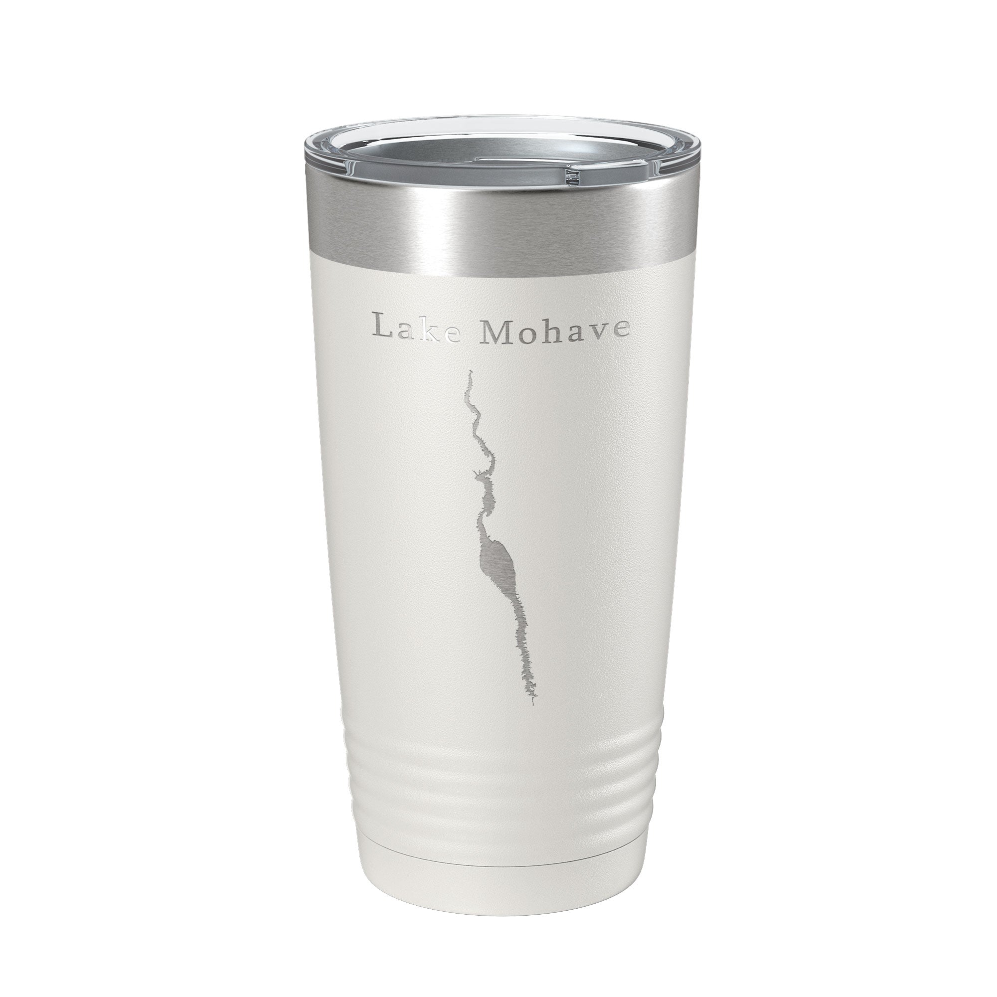 Lake Mohave Map Tumbler Travel Mug Insulated Laser Engraved Coffee Cup Arizona Nevada 20 oz