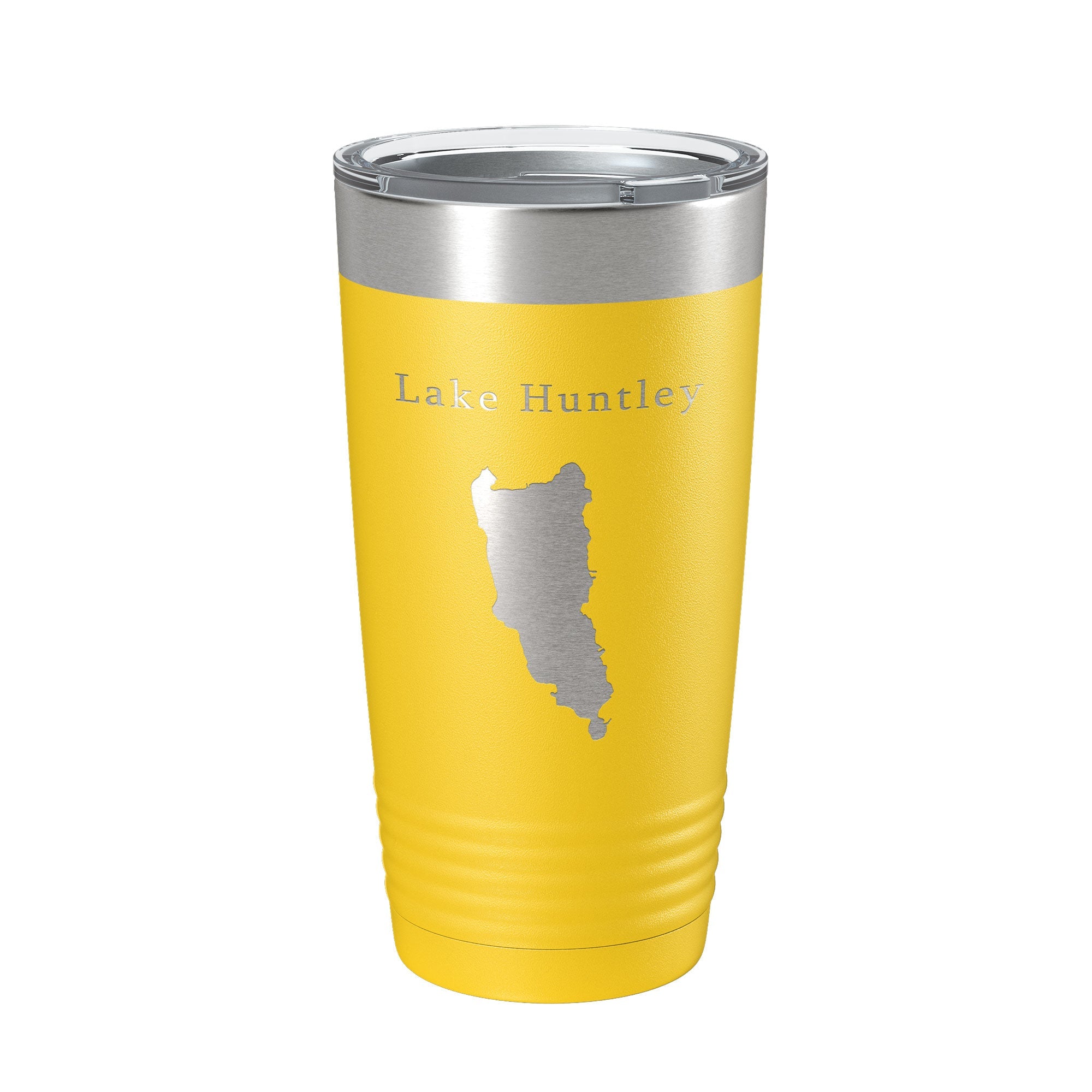 Lake Huntley Map Tumbler Travel Mug Insulated Laser Engraved Coffee Cup Florida 20 oz
