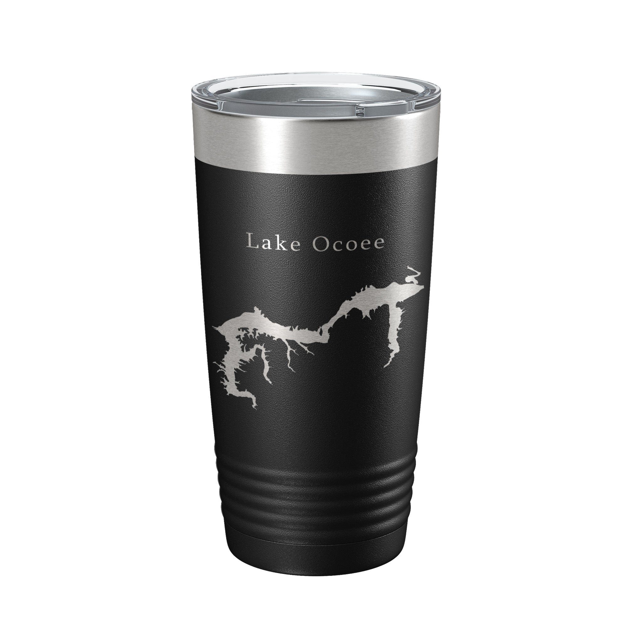 Lake Ocoee Map Tumbler Travel Mug Insulated Laser Engraved Coffee Cup Tennessee 20 oz