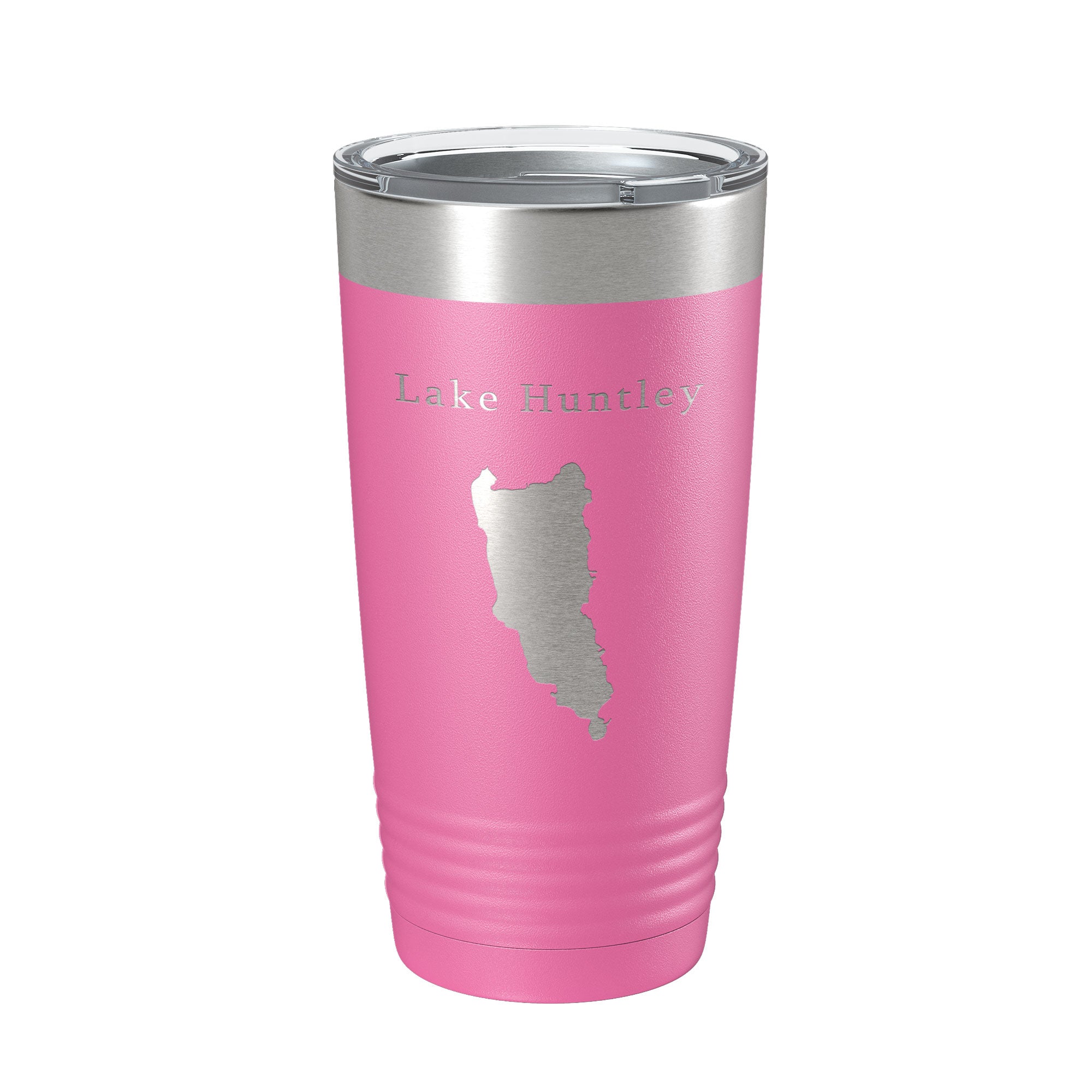 Lake Huntley Map Tumbler Travel Mug Insulated Laser Engraved Coffee Cup Florida 20 oz