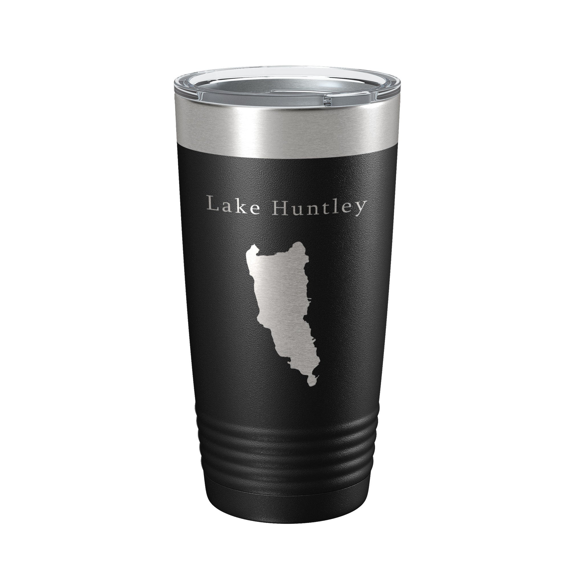 Lake Huntley Map Tumbler Travel Mug Insulated Laser Engraved Coffee Cup Florida 20 oz