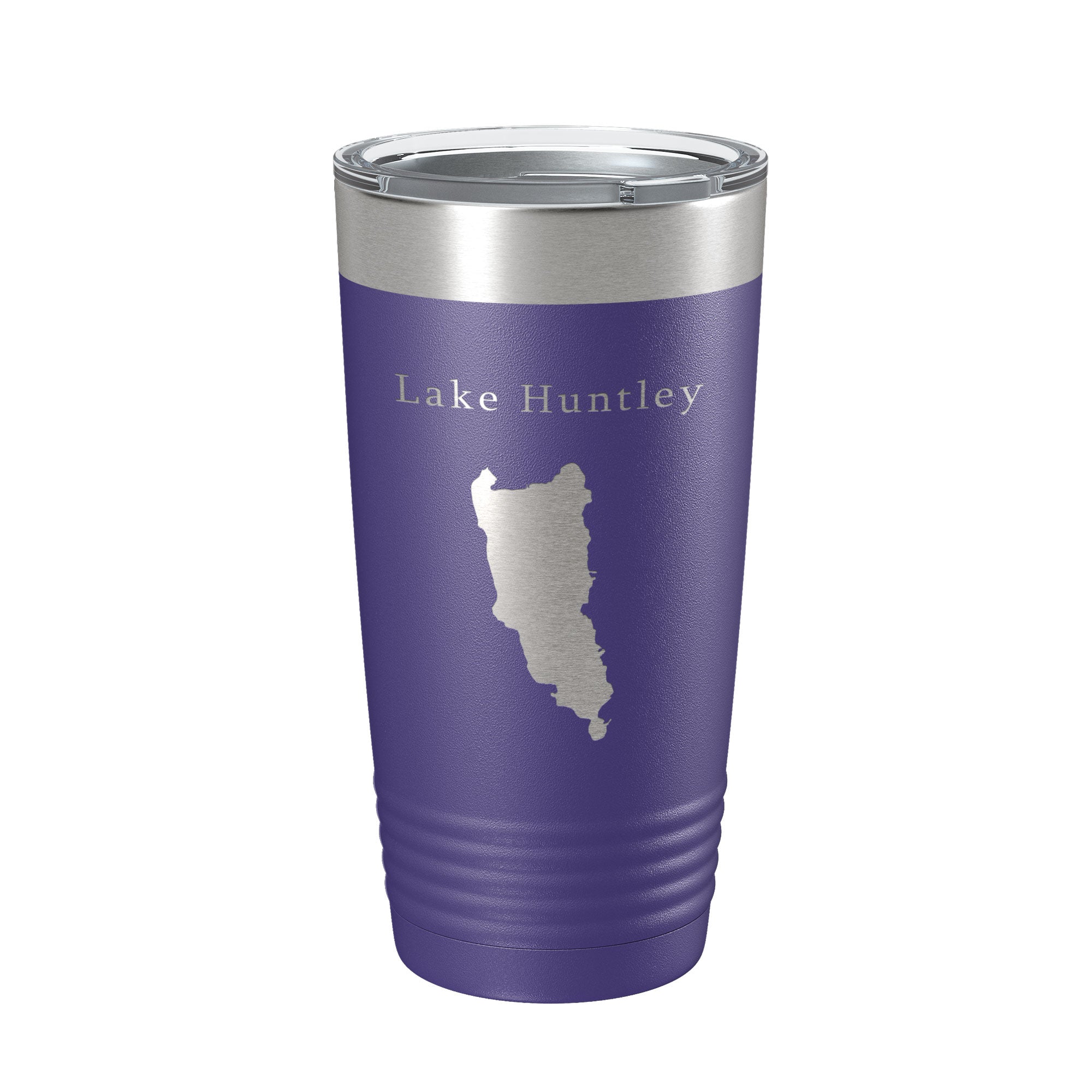 Lake Huntley Map Tumbler Travel Mug Insulated Laser Engraved Coffee Cup Florida 20 oz