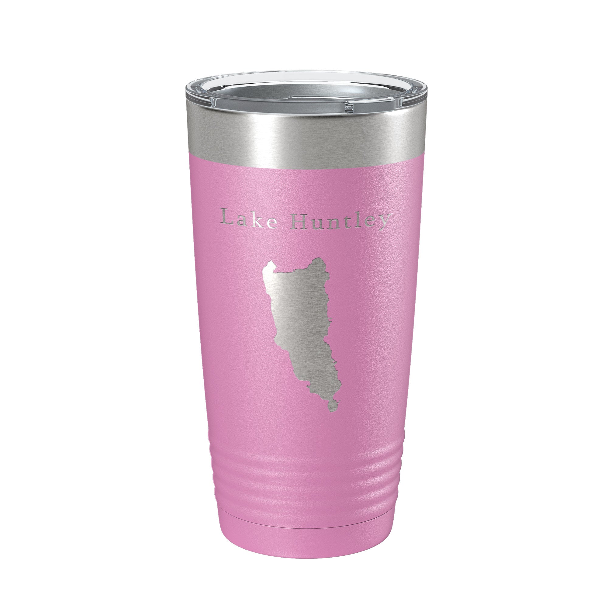 Lake Huntley Map Tumbler Travel Mug Insulated Laser Engraved Coffee Cup Florida 20 oz