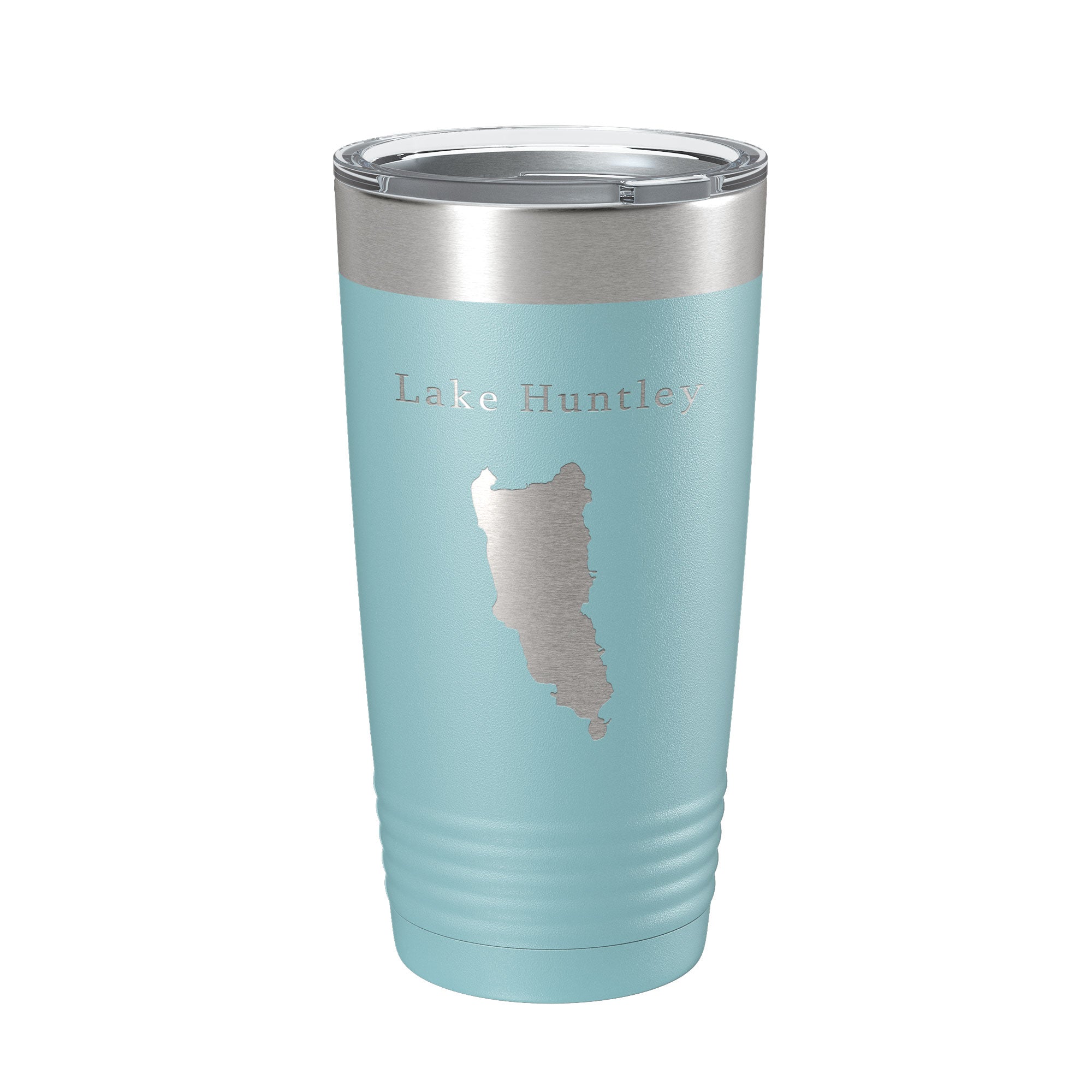 Lake Huntley Map Tumbler Travel Mug Insulated Laser Engraved Coffee Cup Florida 20 oz