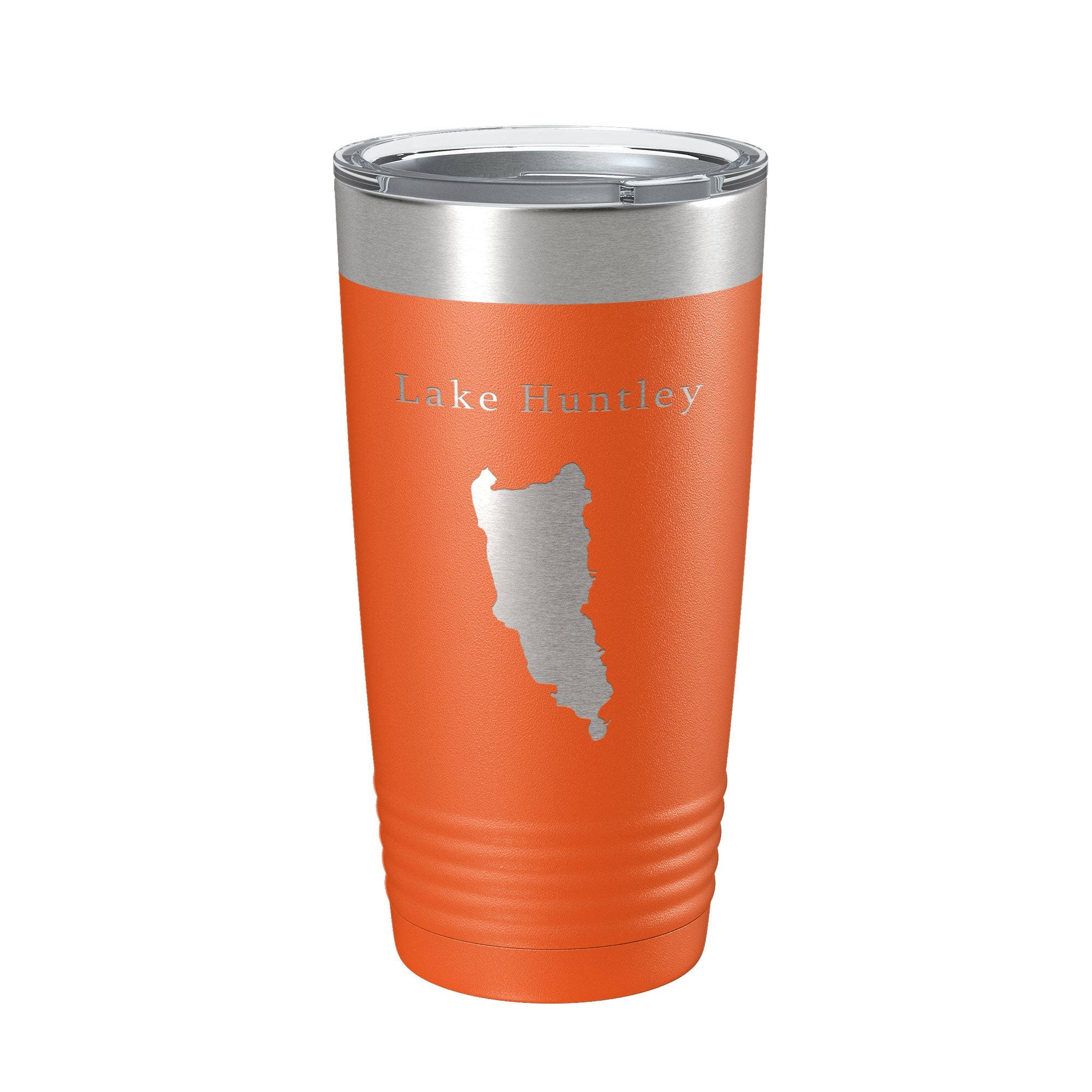 Lake Huntley Map Tumbler Travel Mug Insulated Laser Engraved Coffee Cup Florida 20 oz